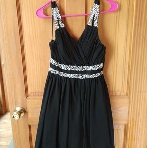 Black Short Homecoming Dress